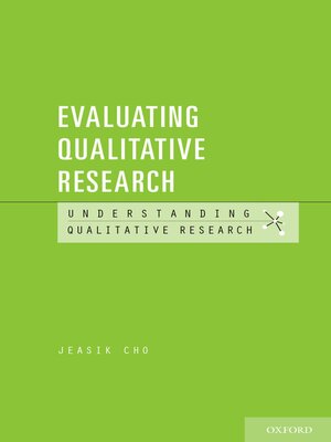 cover image of Evaluating Qualitative Research